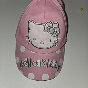 Hello Kitty Pink Polka Dot Cap